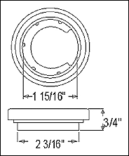 Optronics Grommet Ring 2"
